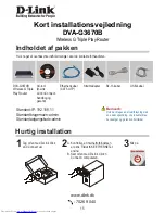 Preview for 14 page of D-Link DVA-G3670B Quick Installation Manual