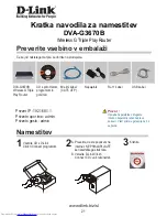 Preview for 20 page of D-Link DVA-G3670B Quick Installation Manual