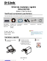 Preview for 21 page of D-Link DVA-G3670B Quick Installation Manual