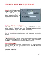 Preview for 16 page of D-Link DVC-1100 Manual