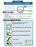 D-Link DVC-1100 Quick Installation Manual preview