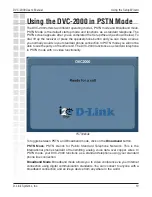 Preview for 19 page of D-Link DVC 2000 - i2eye Broadband VideoPhone Video Conferencing Device Product Manual