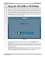 Preview for 19 page of D-Link DVC-2000 Manual