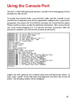 Preview for 40 page of D-Link DVG-1120S - VoIP Gateway/Router With 1 LAN Port Manual