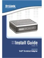 D-Link DVG-2001S Install Manual предпросмотр