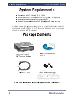 Preview for 2 page of D-Link DVG-2001S Install Manual