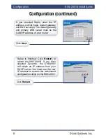 Preview for 6 page of D-Link DVG-2001S Install Manual