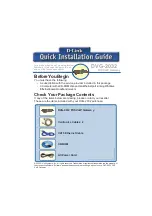 Preview for 1 page of D-Link DVG-2032 Quick Installation Manual