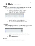 Предварительный просмотр 39 страницы D-Link DVG-2032S User Manual