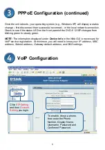 Preview for 8 page of D-Link DVG-5121SP Quick Information Manual