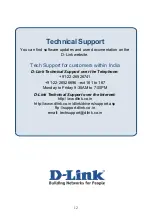 Preview for 12 page of D-Link DVG-5121SP Quick Information Manual