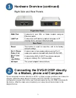 Предварительный просмотр 3 страницы D-Link DVG-5121SP Quick Installation Manual