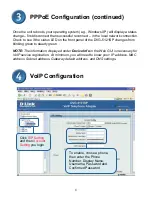 Предварительный просмотр 8 страницы D-Link DVG-5121SP Quick Installation Manual