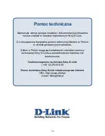 Предварительный просмотр 70 страницы D-Link DVG-5121SP Quick Installation Manual