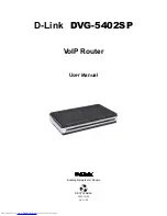 Preview for 1 page of D-Link DVG-5402SP User Manual