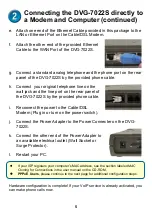 Preview for 5 page of D-Link DVG-7022S Quick Installation Manual