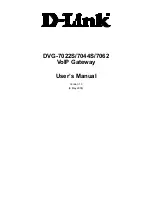 Preview for 1 page of D-Link DVG-7022S User Manual