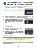 Preview for 5 page of D-Link DVG-7044S Quick Installation Manual