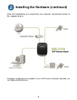 Preview for 6 page of D-Link DVG-7111S Quick Installation Manual