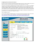 Предварительный просмотр 2 страницы D-Link DVG-G1402S - Wireless Broadband VoIP Router Configuration