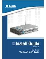 D-Link DVG-G1402S - Wireless Broadband VoIP Router Install Manual предпросмотр