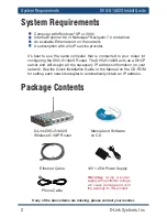 Preview for 2 page of D-Link DVG-G1402S - Wireless Broadband VoIP Router Install Manual