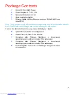 Preview for 4 page of D-Link DVG-G1402S - Wireless Broadband VoIP Router Owner'S Manual