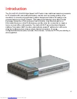 Предварительный просмотр 5 страницы D-Link DVG-G1402S - Wireless Broadband VoIP Router Owner'S Manual