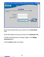 Preview for 22 page of D-Link DVG-G1402S - Wireless Broadband VoIP Router Quick Installation Manual