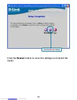 Preview for 23 page of D-Link DVG-G1402S - Wireless Broadband VoIP Router Quick Installation Manual