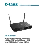 D-Link DVG-N5402G/ACF Quick Installation Manual preview