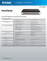 Preview for 3 page of D-Link DVX-2000MS-10 - VoiceCenter IP Phone System Brochure & Specs