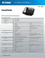 Preview for 4 page of D-Link DVX-2000MS-10 - VoiceCenter IP Phone System Brochure & Specs