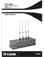 D-Link DVX-2004 User Manual preview