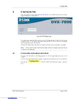 Предварительный просмотр 10 страницы D-Link DVX-7090 User Manual