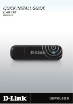 D-Link DWA-130 Quick Install Manual preview