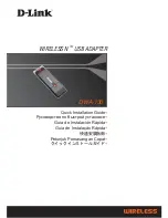 Предварительный просмотр 1 страницы D-Link DWA-130 Quick Installation Manual