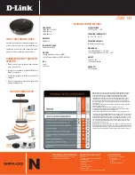 Preview for 2 page of D-Link DWA-142 Technical Specifications