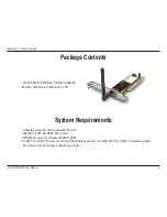 Предварительный просмотр 3 страницы D-Link DWA-510 User Manual