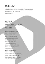 D-Link DWA-582 Installation Manual предпросмотр