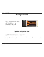 Preview for 3 page of D-Link DWA-620 User Manual