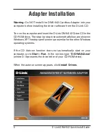 Preview for 5 page of D-Link DWA-642 Quick Install Manual