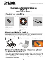 Предварительный просмотр 12 страницы D-Link DWA140 - RANGE BOOSTER N USB ADAPTOR Quick Install Manual