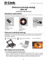 Предварительный просмотр 14 страницы D-Link DWA140 - RANGE BOOSTER N USB ADAPTOR Quick Install Manual