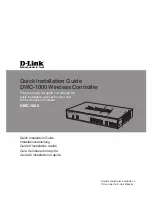 Preview for 1 page of D-Link DWC-1000 Quick Installation Manual