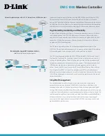 Preview for 2 page of D-Link DWC-1000 Technical Specifications
