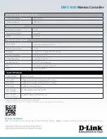 Preview for 5 page of D-Link DWC-1000 Technical Specifications