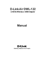D-Link DWL-122 Manual preview