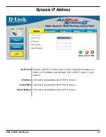 Предварительный просмотр 32 страницы D-Link DWL-2100AP - AirPlus Xtreme G Manual