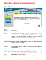 Preview for 14 page of D-Link DWL-2100AP - AirPlus Xtreme G User Manual